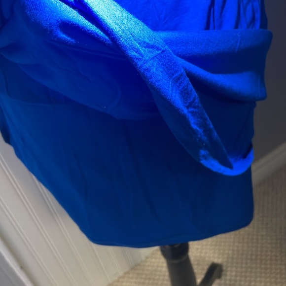 Royal Blue GUESS Spaghetti Strap Zip Up Dress XS $45 - Picture 4 of 8